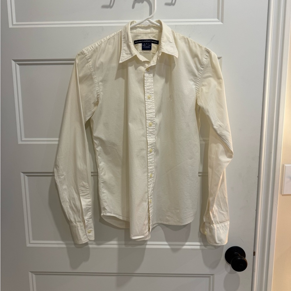 Ralph Lauren Sport Cream Dress Shirt
